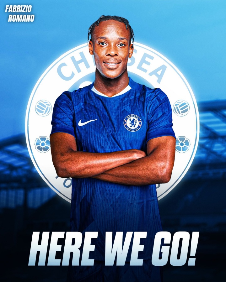 HWG!罗马诺:切尔西敲定22岁前锋埃梅加,2026年加盟签约7年