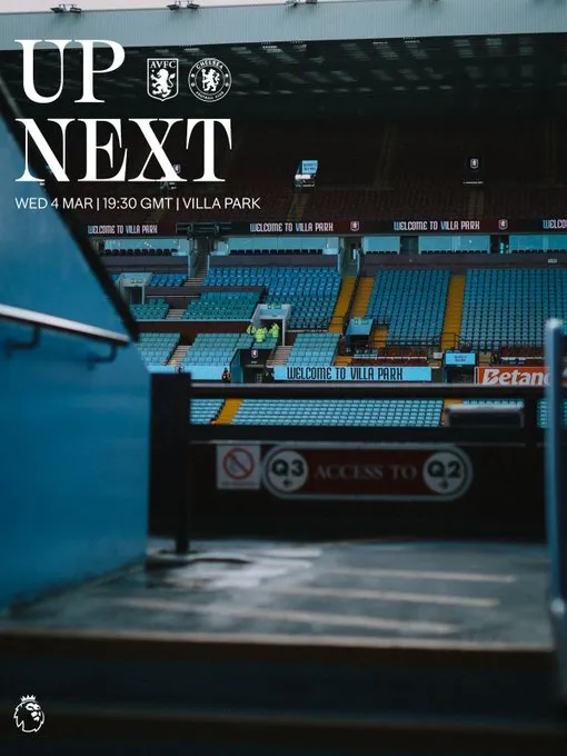 星空体育-虎扑&咪咕英超第29轮前瞻:维拉切尔西争五大战,纽卡对阵曼联